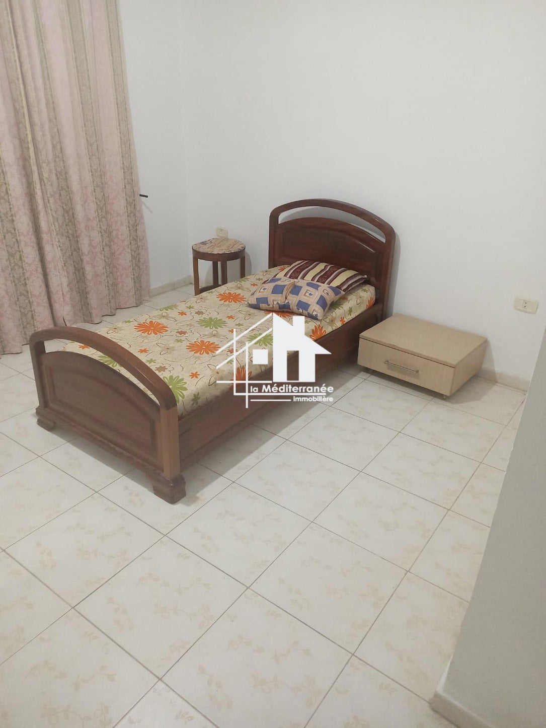 a louer appartement meublé s+2 bardo 2