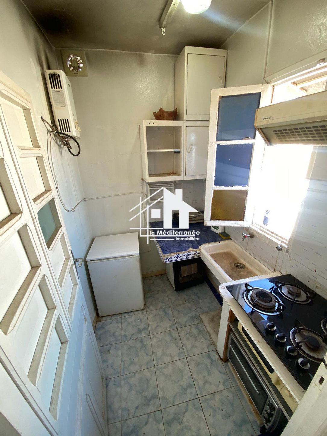 A louer étage de villa S+1 meublé au Bardo