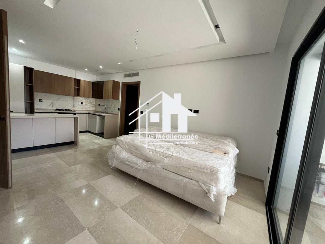 A vendre un appartement S+1 direct promoteur à Jardin de Carthage