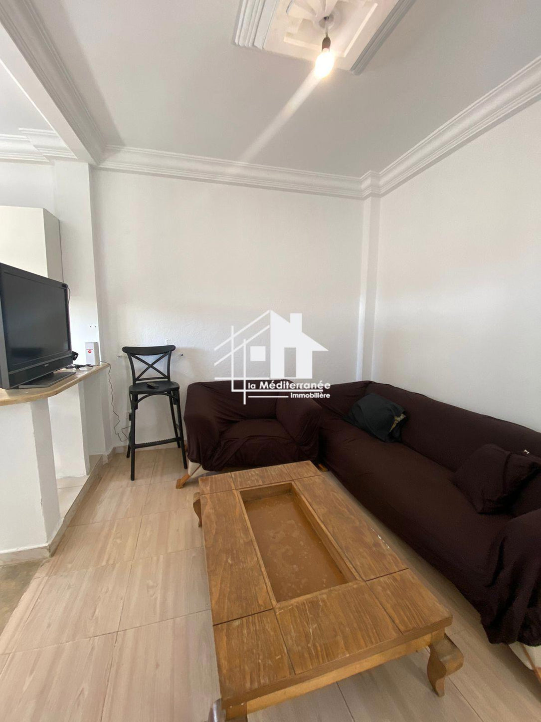 A louer appartement S+1 meublé au bardo