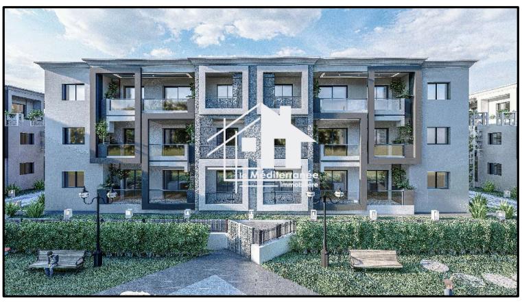 A vendre S+1 neuf a la Soukra