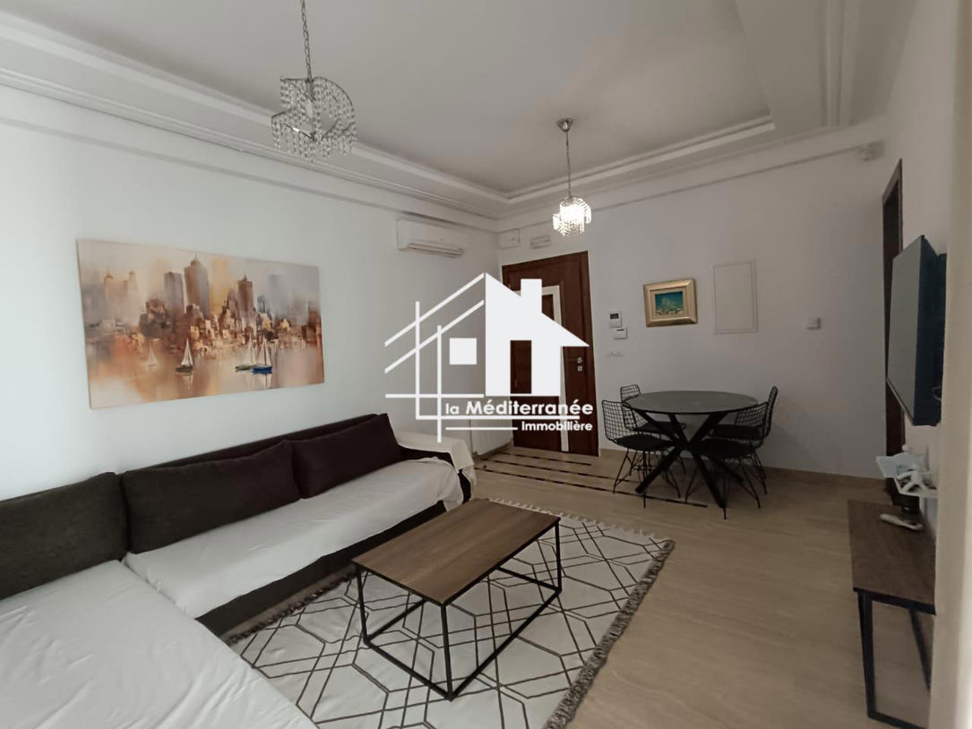 A louer un  appartement s+1 meublé à Ain Zaghouan Nord
