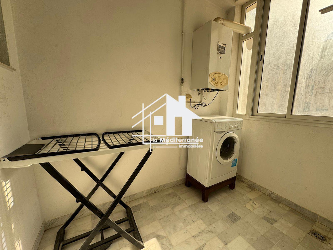 Appartement S+1 meublé aux Jardins de Carthage