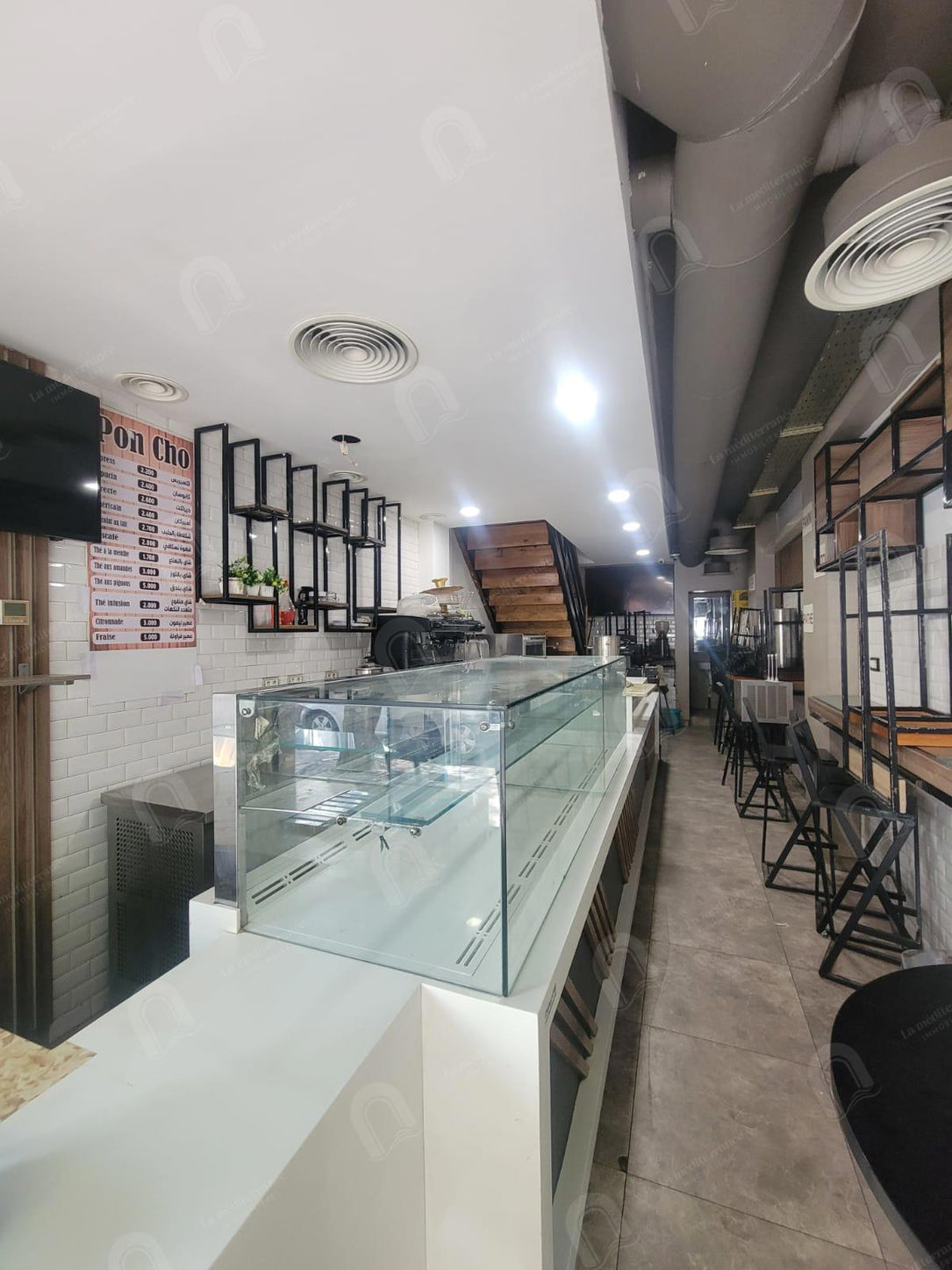 A louer cafeteria en gérance libre au Centre ville Tunis