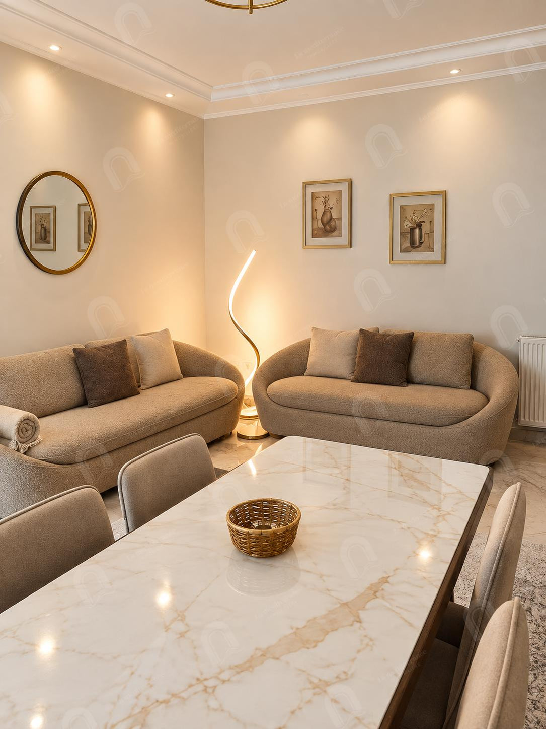 Appartement s+1 aux les berges du lac 2