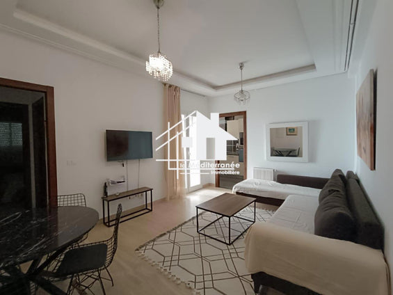 A louer un  appartement s+1 meublé à Ain Zaghouan Nord