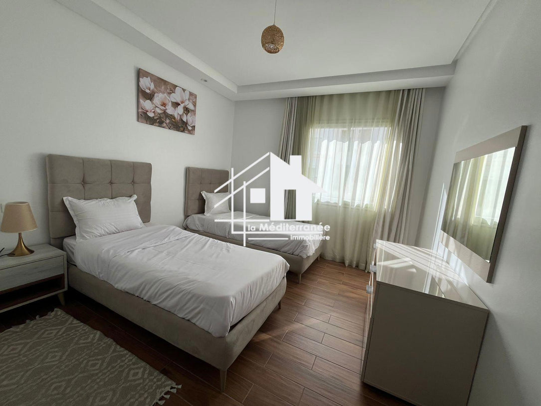 A louer s+3 meublé à jardin de Carthage