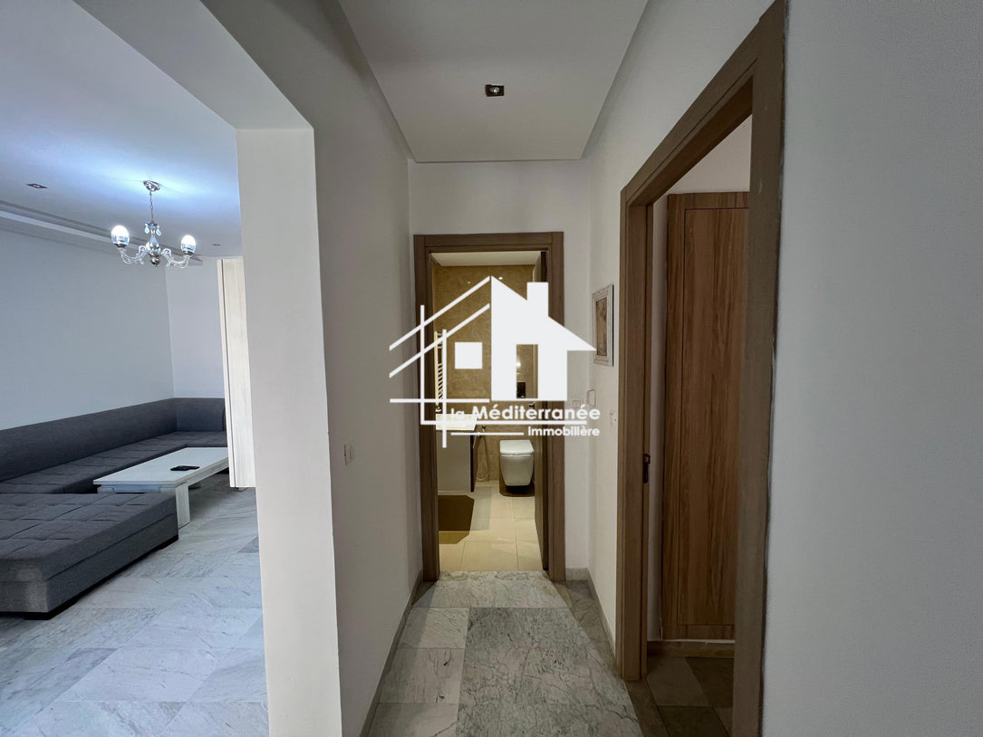 un appartement s+2 meublé à Ain Zaghouan nord