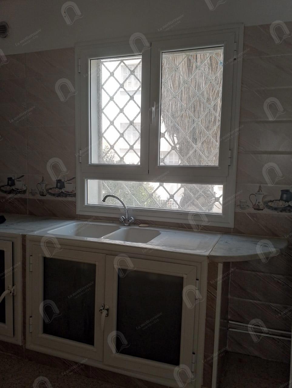 A louer un appartement S+2 au Rdc à manouba