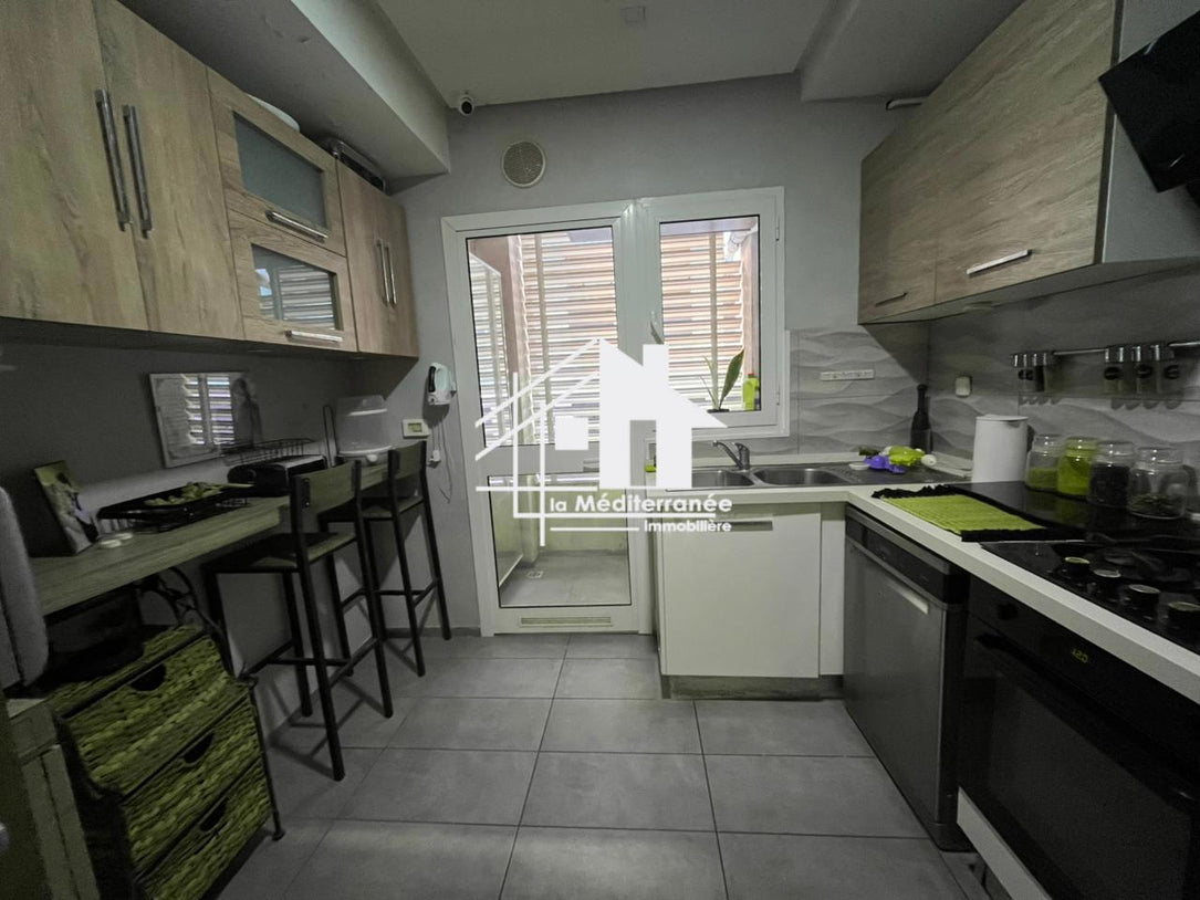 A louer s+2 meublé à jardin de Carthage