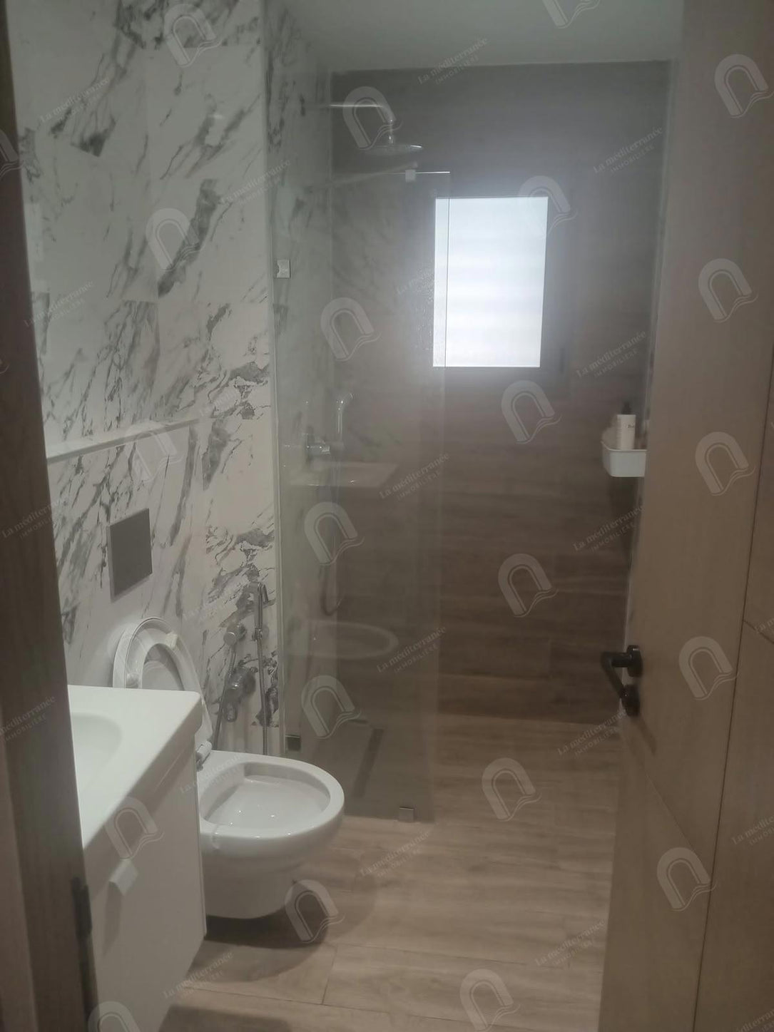 a louer appartement s+1 un jardin el manzah2