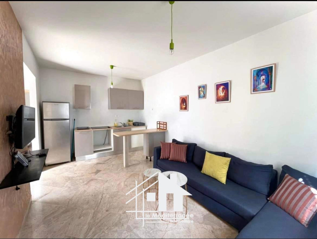 A louer appartement S+1 vide ou meublé à Ennasr 1