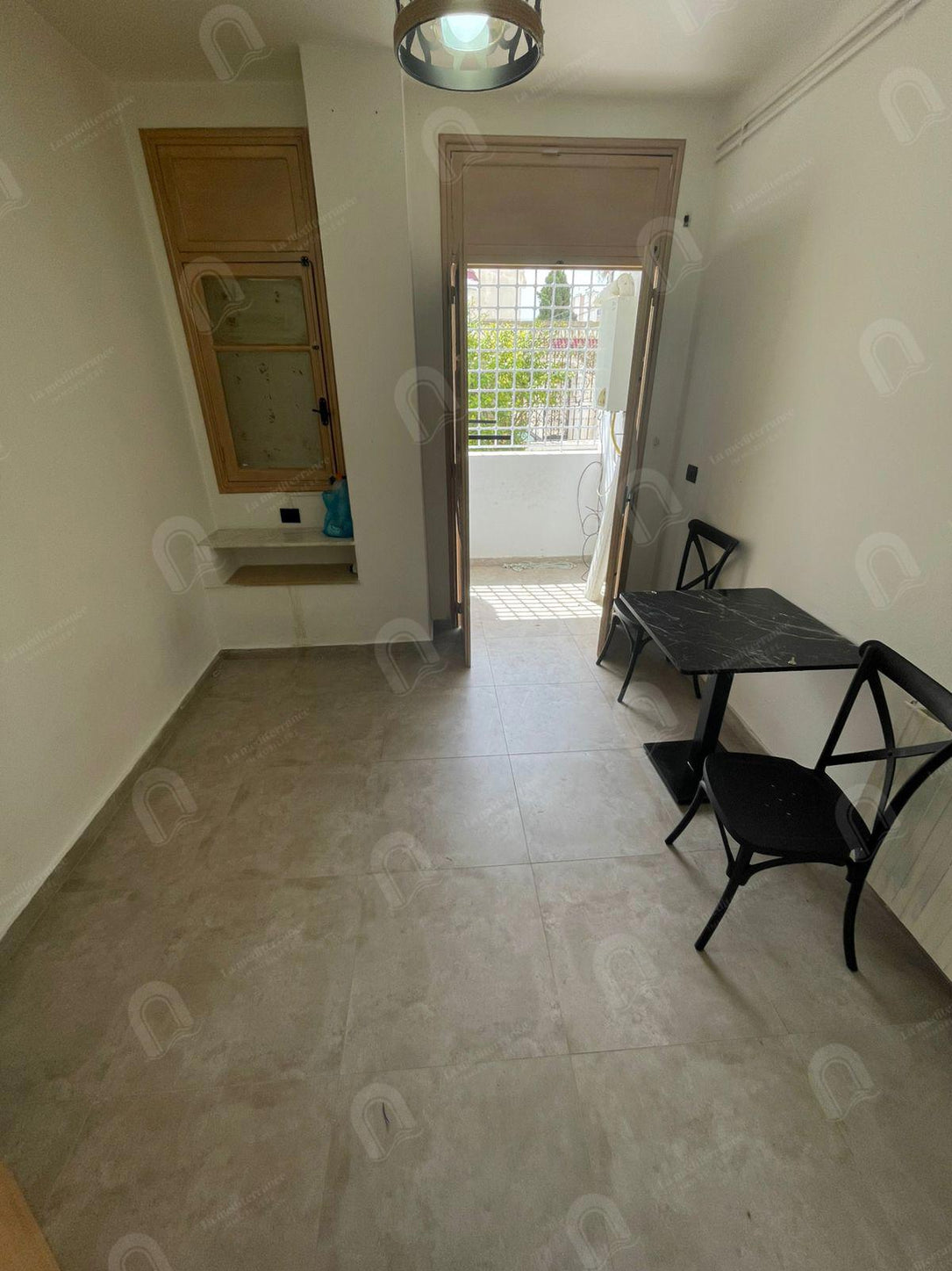 a louer appartement S+1 rdc au bardo 2