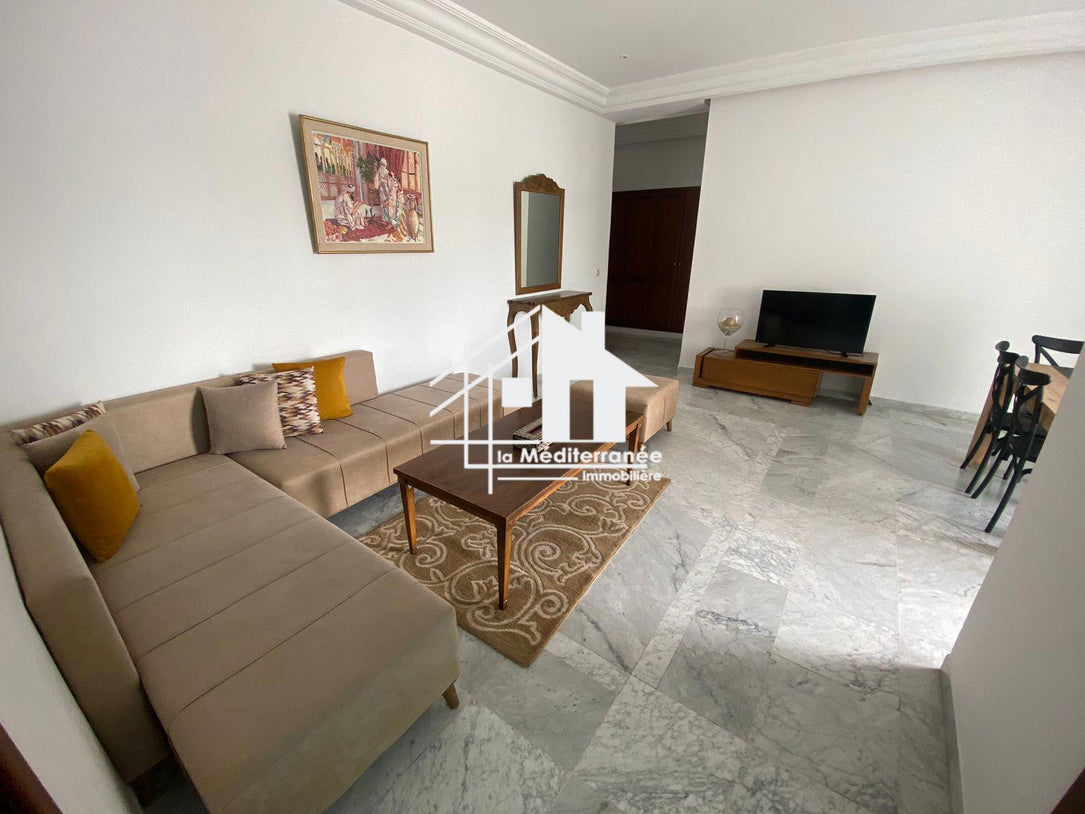 Un appartement S+2 meublé à louer au lac 2