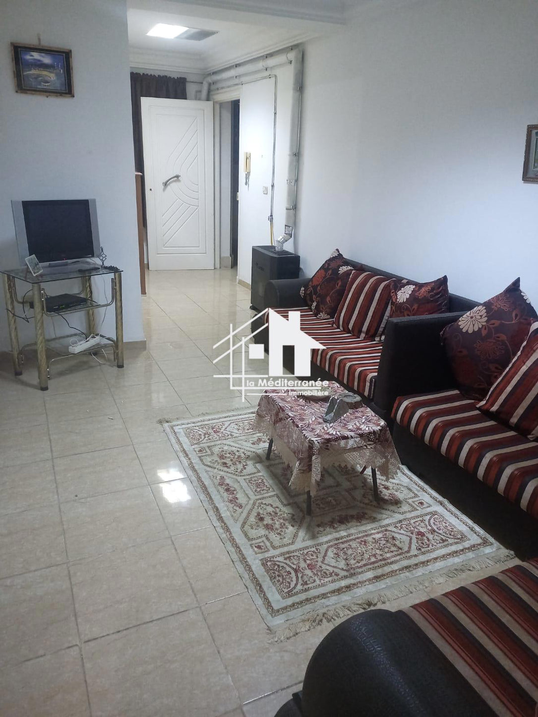 a louer appartement meublé s+2 bardo 2