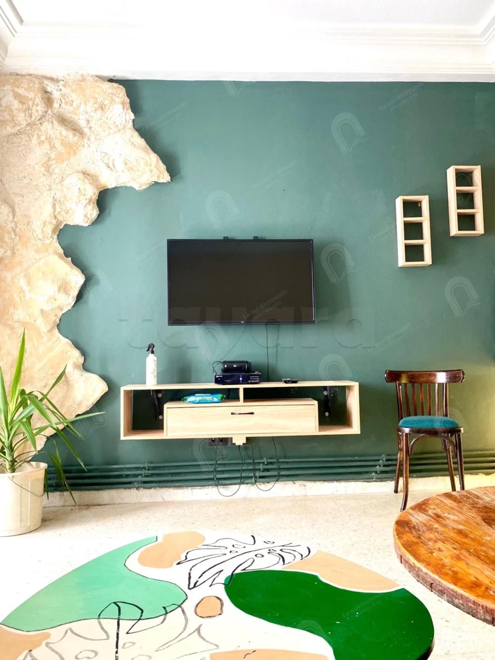 A louer un appartement S+1 meublé a Ennasr 2