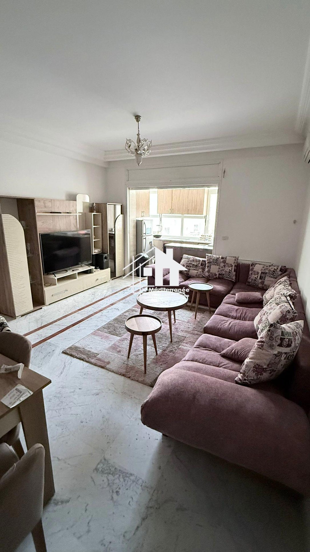 Un appartement S+3 meublé au Lac 2