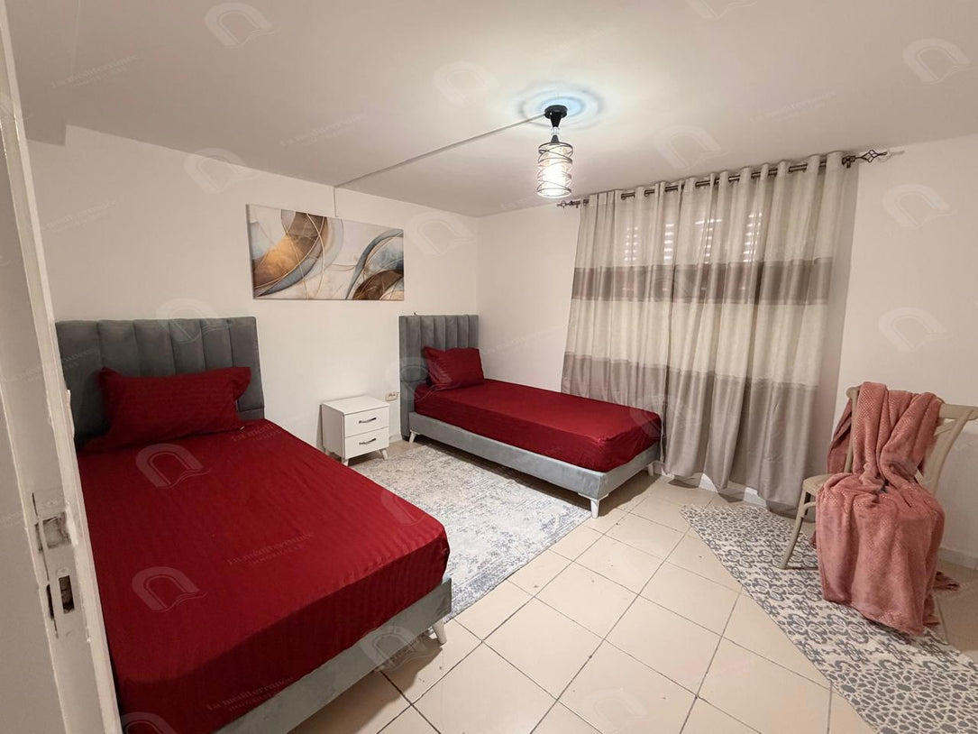 À louer un appartement S+3 meublé au rdc