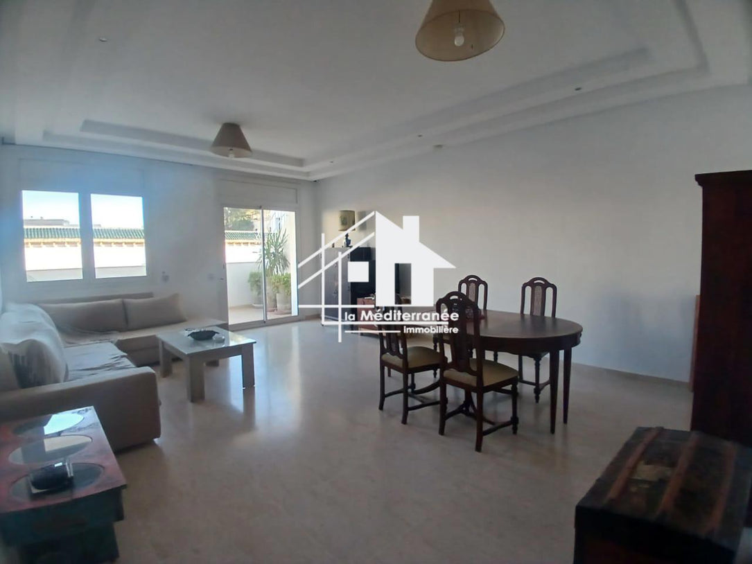 A louer s+3 meublé à Marsa plage