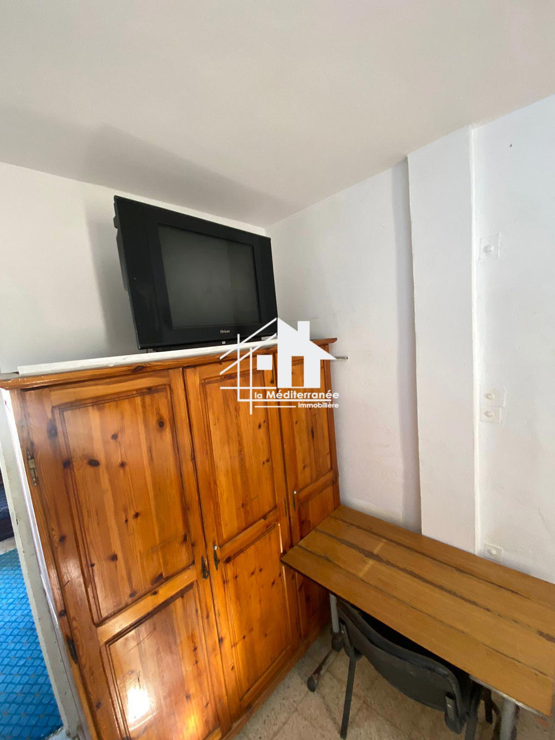 A louer étage de villa S+1 meublé au Bardo