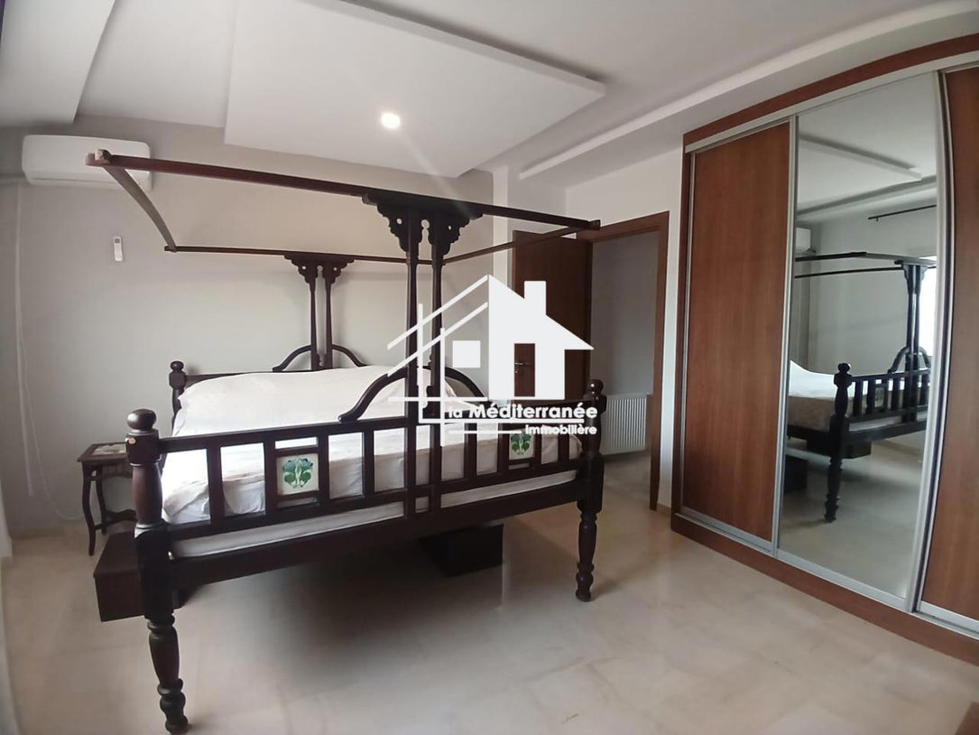 A louer s+2 meublé à Marsa Riadh