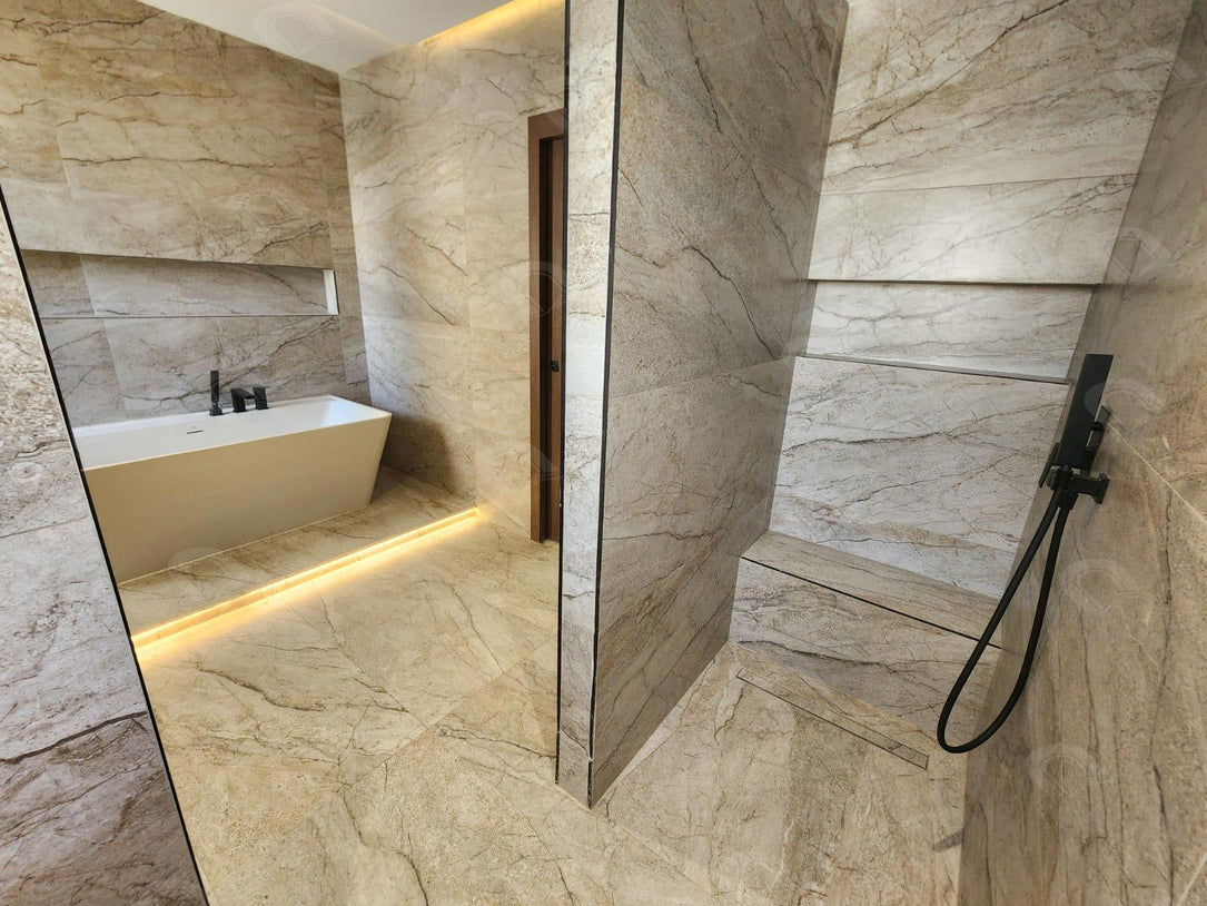 Villas d'exception avec piscine de trois niveaux en compound privé