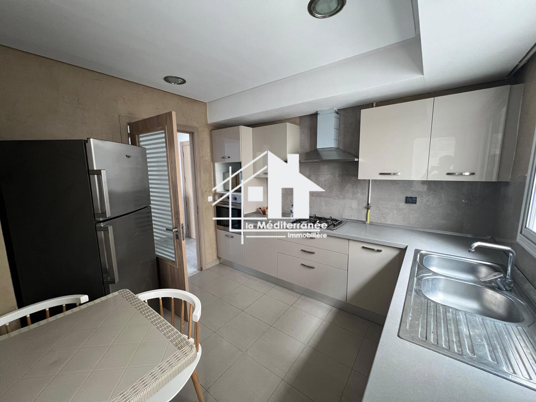 un appartement s+2 meublé à Ain Zaghouan nord