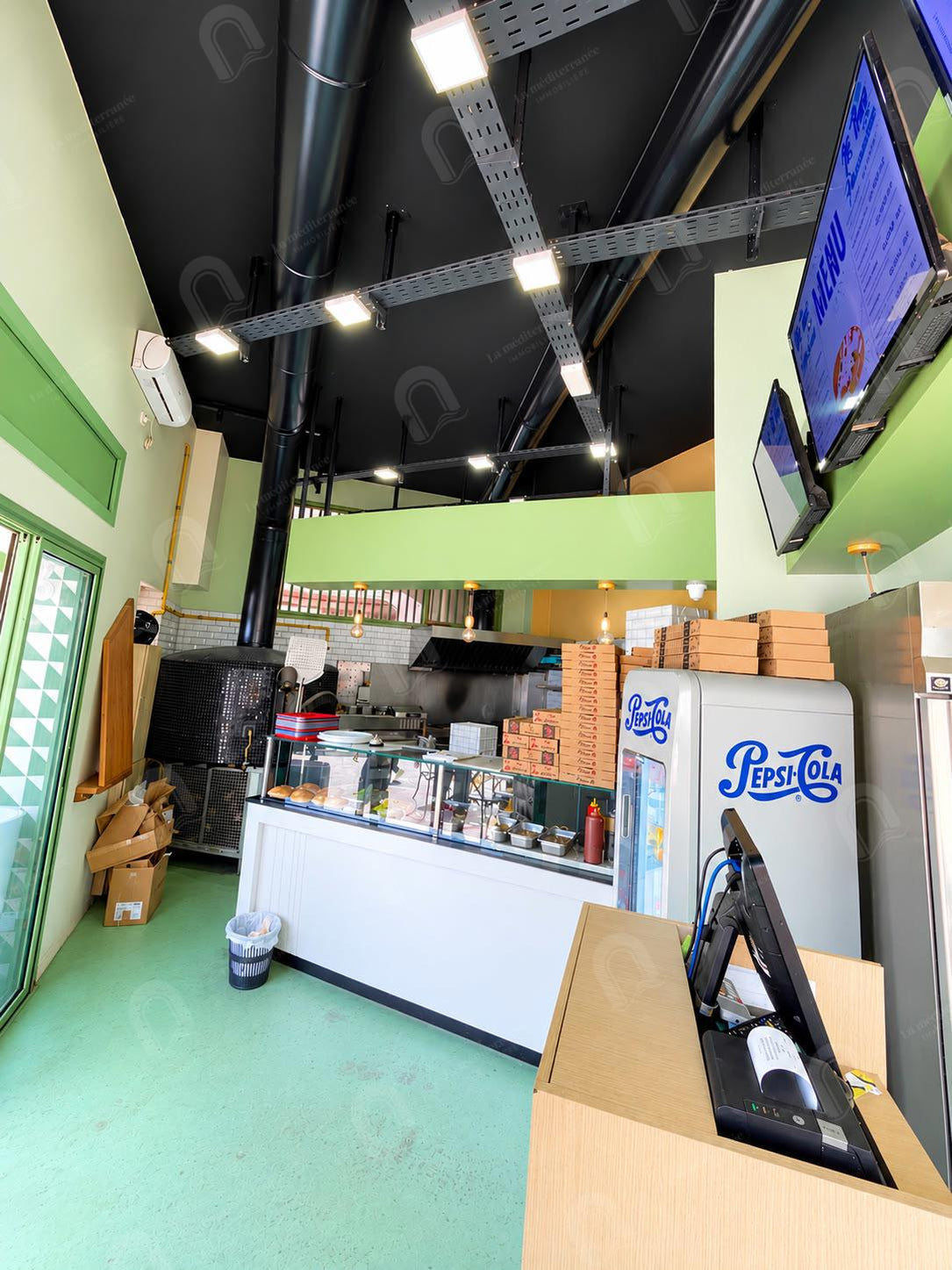 A vendre un fonds de commerce de pizzeria à beb souika