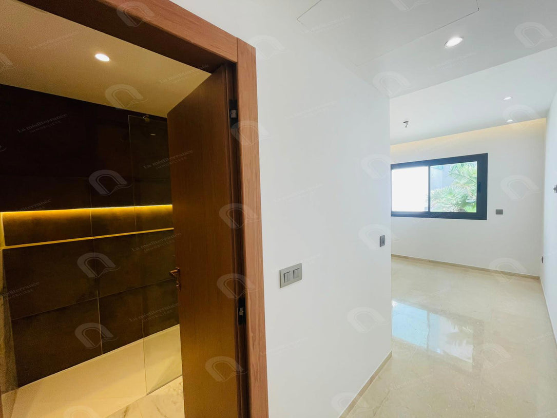 À vendre – Appartement S+2 avec jardin