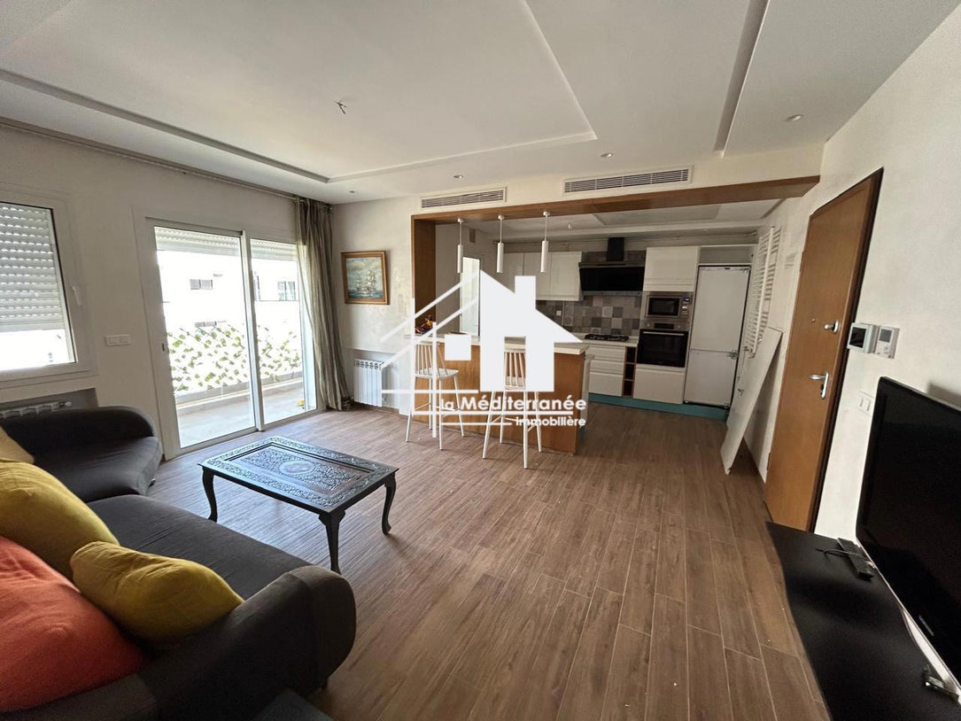 un appartement S+1 meublé a ain zaghouan nord