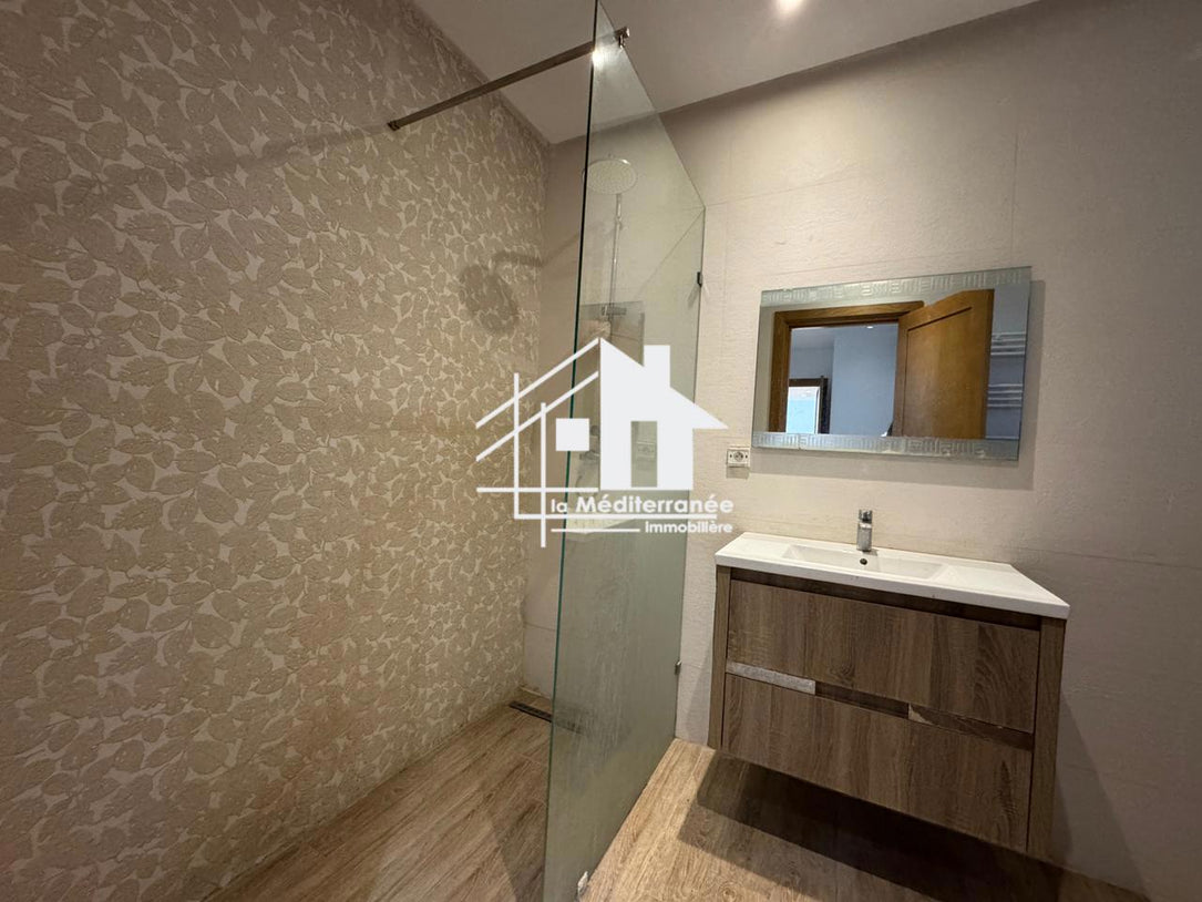 un appartement S+2 jardins de carthage