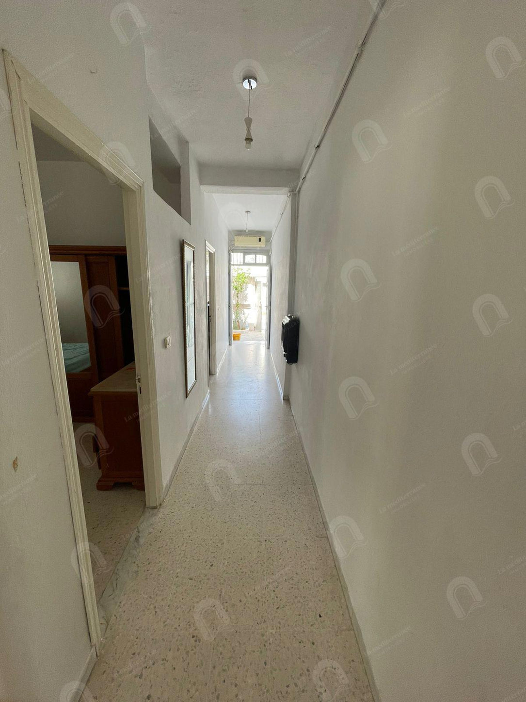 A louer un étage de villa S+3 meublé au bardo