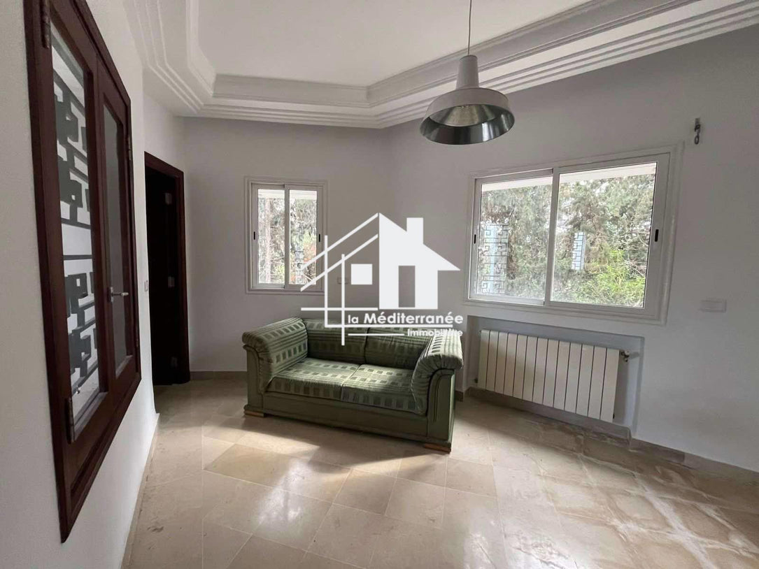 A louer une villa S+4 à Gammarth supérieur