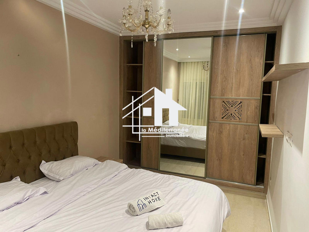 A louer s+2 meublé RDC à Sidi Bousaid