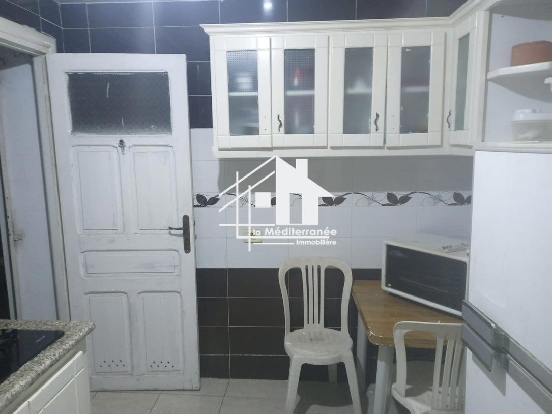 a louer appartement meublé s+2 bardo 2