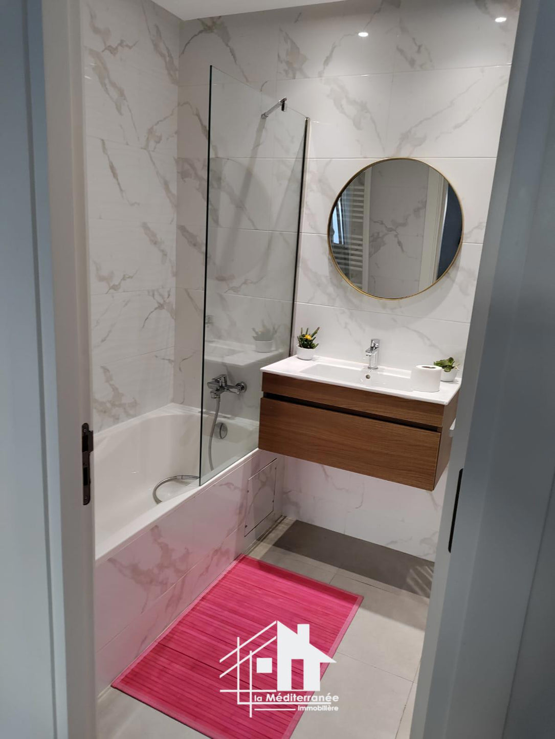 A louer appartement S+1 meublé à la Soukra
