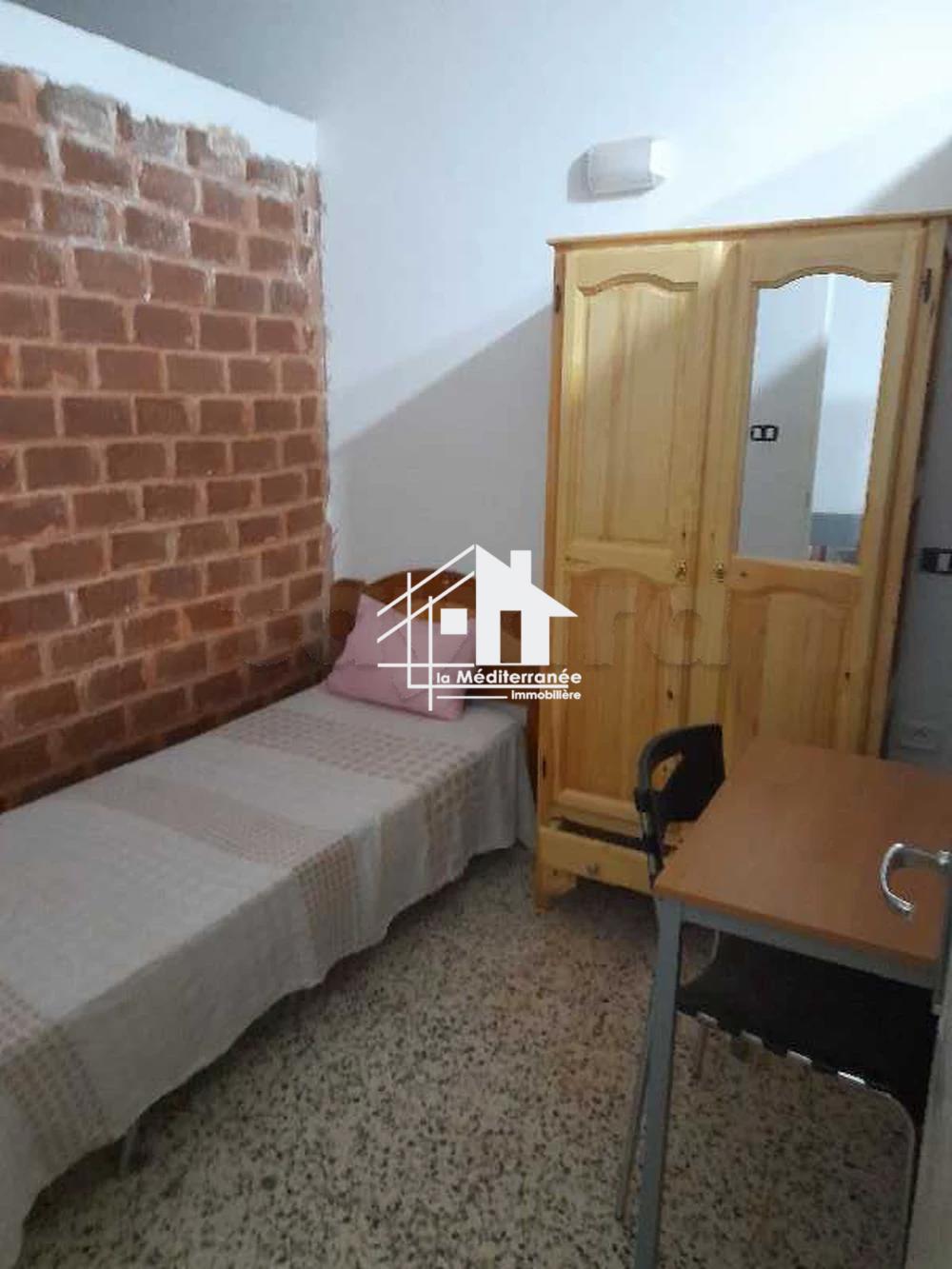 A louer appartement S+2 meublé a cité olympique