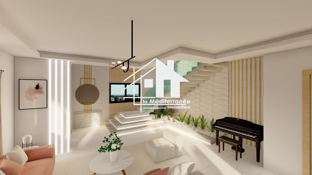 A vendre villa inachevée à ain zaghouan nord