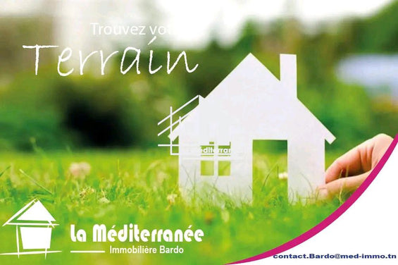 A vendre terrain de 400 m² à Sidi Hassine