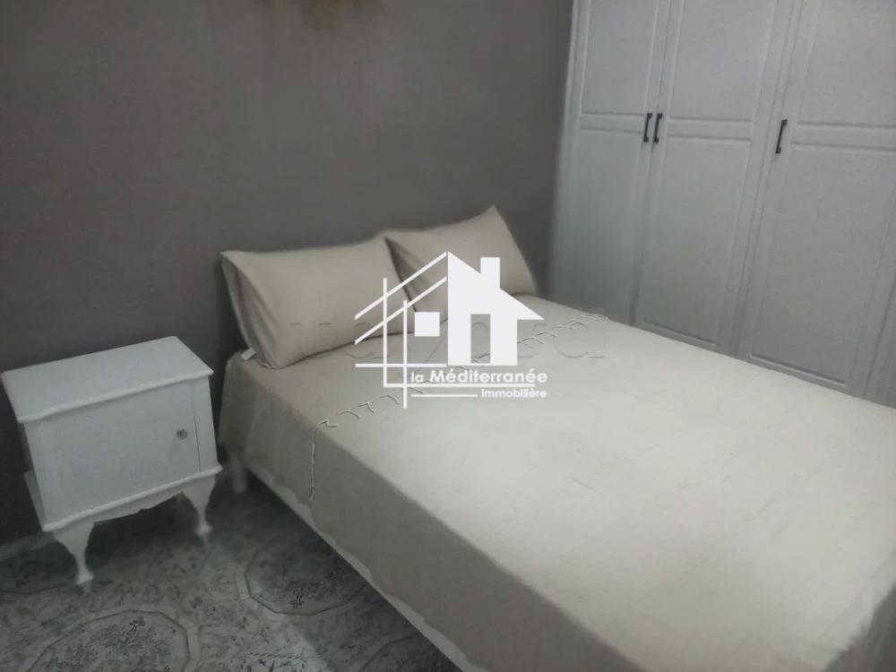 Appartement RDC s+2 meublée  à Ezzahra