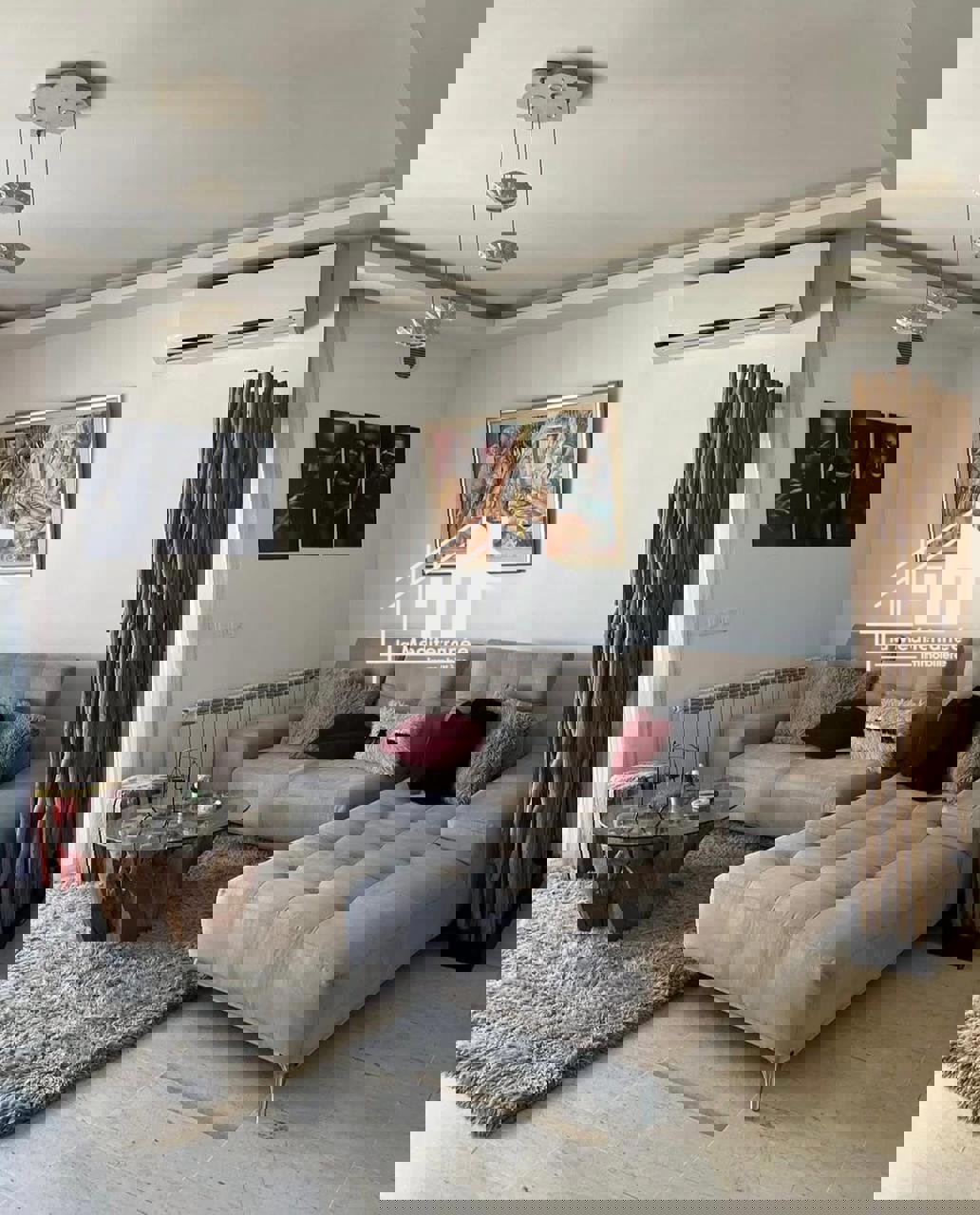 A louer un superbe s+2 meublé à chotrana 1