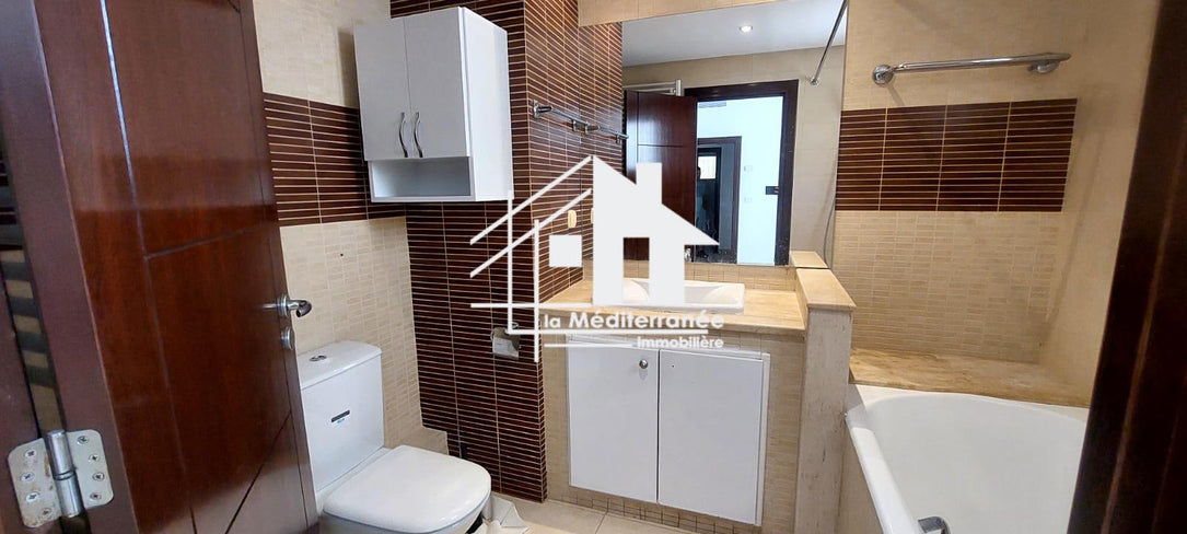 appartement S+3 RDC