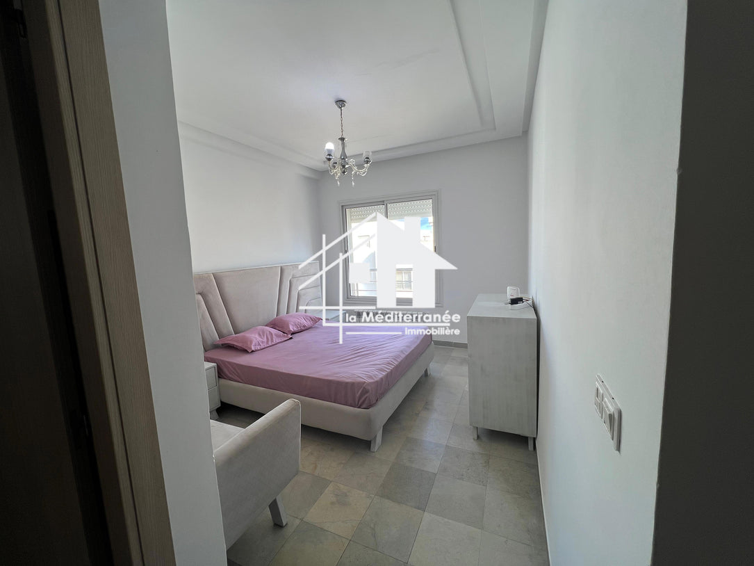 un appartement s+2 meublé à Ain Zaghouan nord