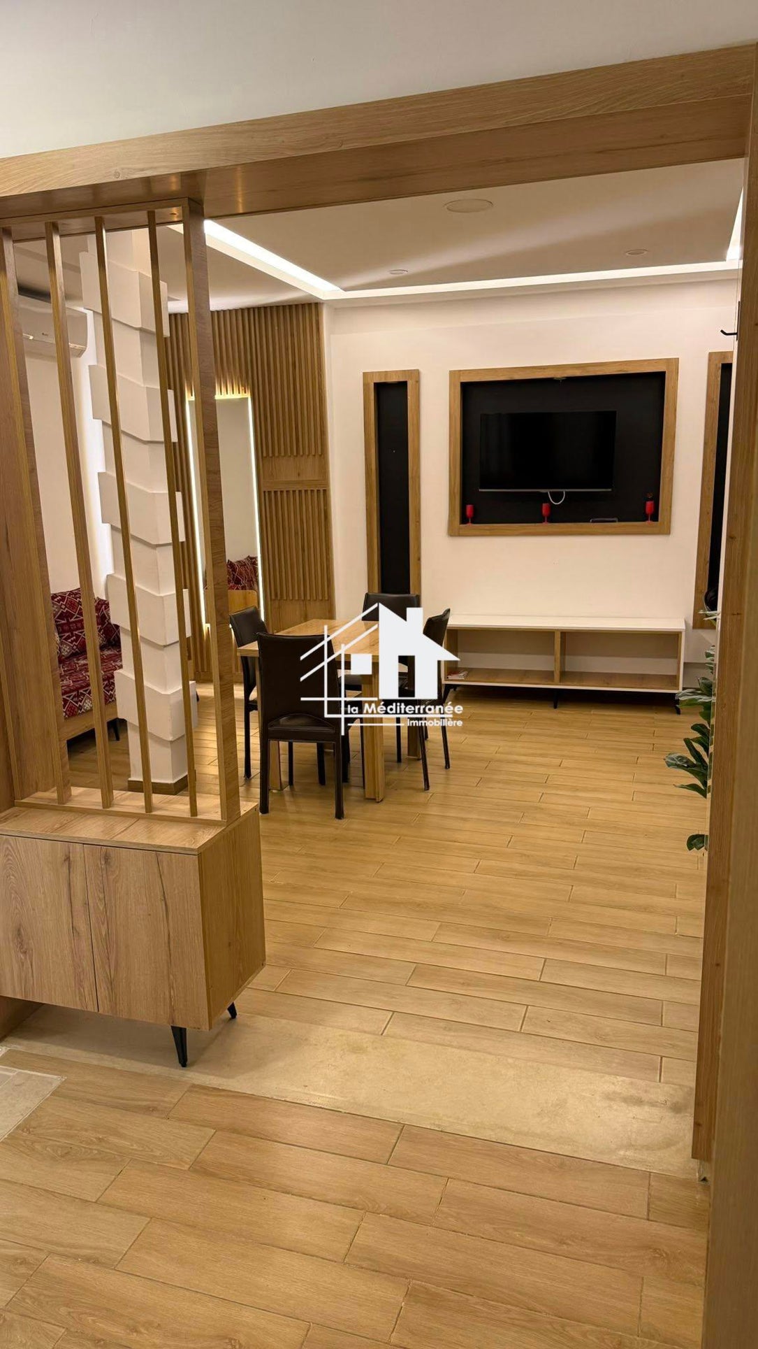 A louer appartement S+2 hst meubé courte durée à cité ibn khaldoun