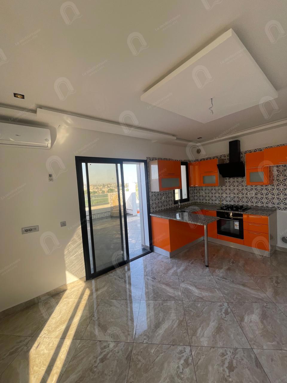 A louer appartement S+1 haut standing au bardo