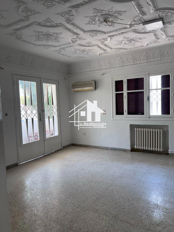 A louer villa S+6 au Bardo cité rommana