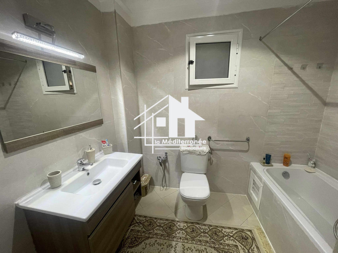 A vendre un appartement rdc s+2 à Hammam lif