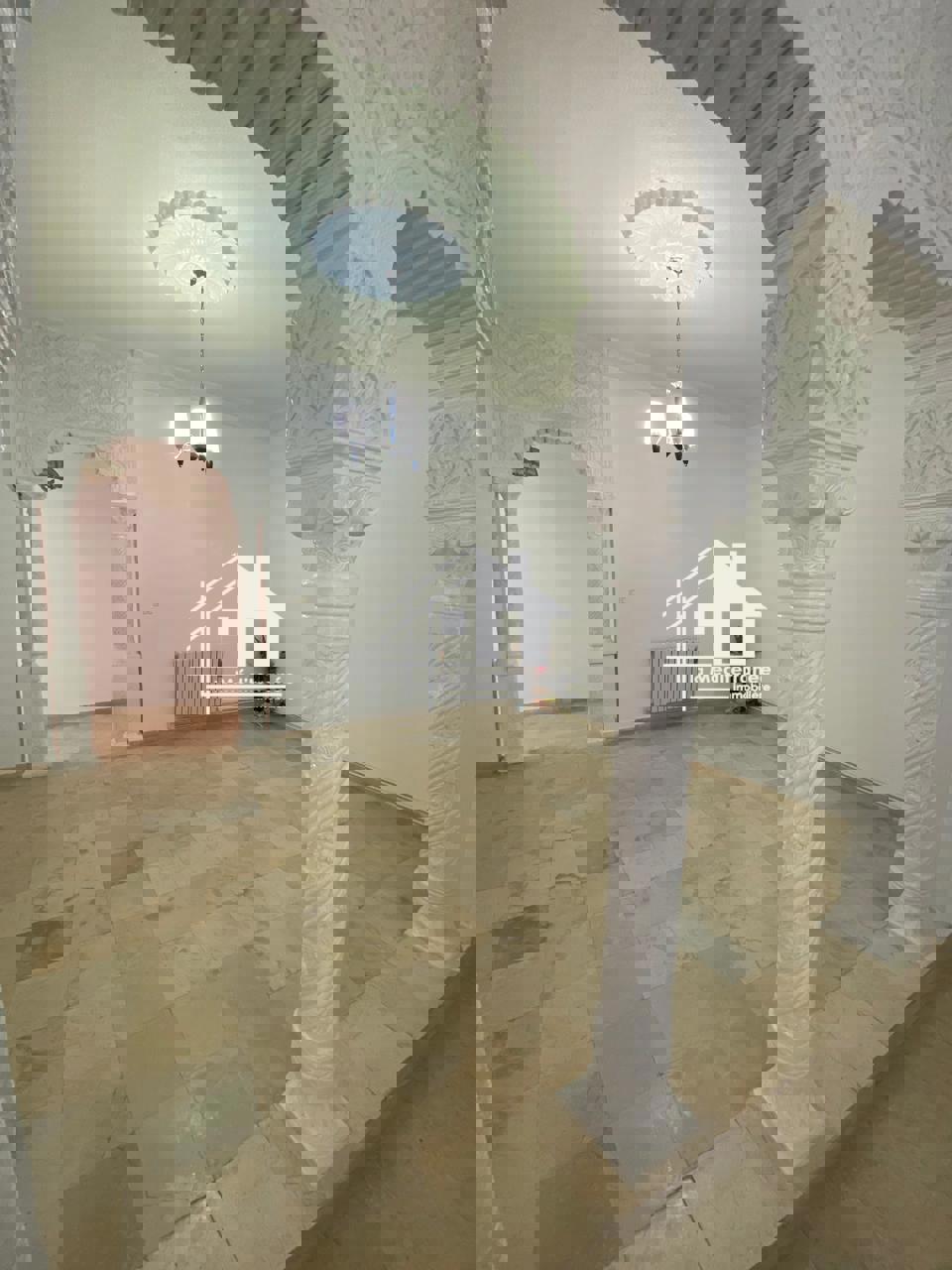 A louer étage de villa S+3 au Bardo