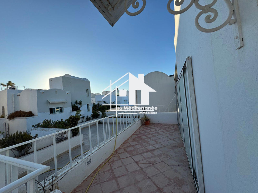 A louer un Duplex S+3 marina gammarth