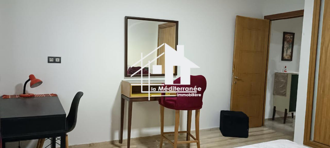 A louer un s+1 richement meublé à la soukra